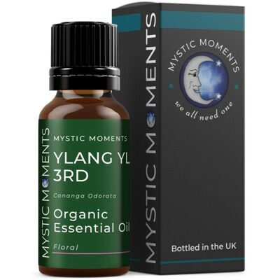 Mystic Moments Ylang 3rd Huile Essentielle Organique - 10ml - Publicité Mystic Moments Ylang 3rd Huile Essentielle Organique - 10ml - Publicité