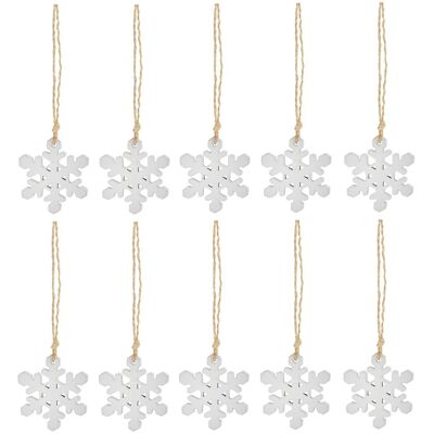Theme Machine - Snowflake Ornament Pack 10 - Bois - Publicité Theme Machine - Snowflake Ornament Pack 10 - Bois - Publicité