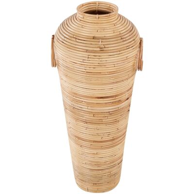 Beliani Vase Décoratif En Rotin Tressé 70 Cm Naturel Boho Rustique Elatia - Publicité Beliani Vase Décoratif En Rotin Tressé 70 Cm Naturel Boho Rustique Elatia - Publicité