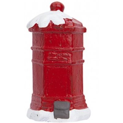 Pms International Boîte Aux Lettres Hivernale De Fée De Noël 9cm - Publicité Pms International Boîte Aux Lettres Hivernale De Fée De Noël 9cm - Publicité