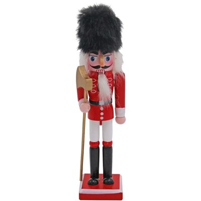 Pms International Figurines De Décoration Style Casse-Noisette De Noël 20cm - Tenant Une Hache - Publicité Pms International Figurines De Décoration Style Casse-Noisette De Noël 20cm - Tenant Une Hache - Publicité