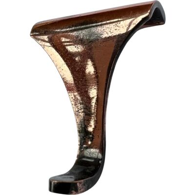 Thorness Distressed Copper Picture Rail Hook 2 Inches / 50mm - Publicité Thorness Distressed Copper Picture Rail Hook 2 Inches / 50mm - Publicité