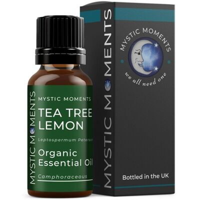 Mystic Moments Tea Tree Citron Huile Essentielle Organique - 10ml - Publicité Mystic Moments Tea Tree Citron Huile Essentielle Organique - 10ml - Publicité