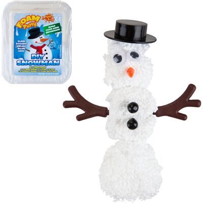 Pms International Kit De Bonhomme De Neige En Mousse À Faire Soi-Même - Publicité Pms International Kit De Bonhomme De Neige En Mousse À Faire Soi-Même - Publicité