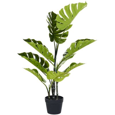 Beliani Plante Artificielle En Pot Moderne En Plastique 94 Cm Intérieur Monstera Plant - Publicité Beliani Plante Artificielle En Pot Moderne En Plastique 94 Cm Intérieur Monstera Plant - Publicité