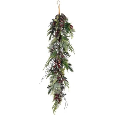 Mica Decorations Randell Guirlande De Noël En Forme De Goutte - L110 X L18 X H10 - Publicité Mica Decorations Randell Guirlande De Noël En Forme De Goutte - L110 X L18 X H10 - Publicité