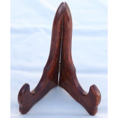 Thorness Decorative Wooden Plate Stand - Publicité Thorness Decorative Wooden Plate Stand - Publicité