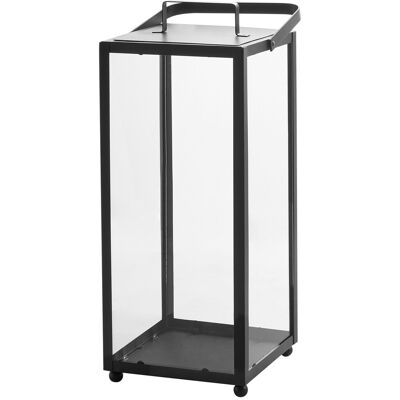 Beliani Lanterne Porte-Bougie Moderne Et Minimaliste En Fer Décorative 41 Cm Lepar - Publicité Beliani Lanterne Porte-Bougie Moderne Et Minimaliste En Fer Décorative 41 Cm Lepar - Publicité