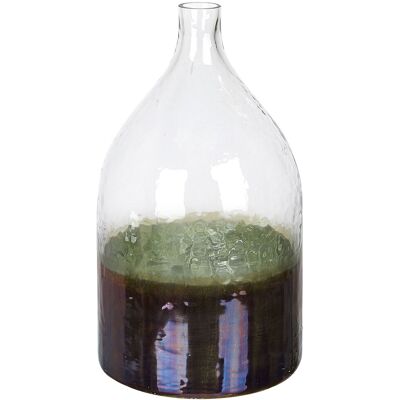 Vase en verre multicolore fait main Beliani KULCHA - Vase à fleurs - Publicité Vase en verre multicolore fait main Beliani KULCHA - Vase à fleurs - Publicité