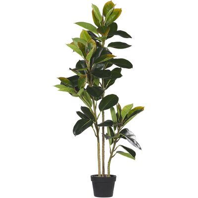 Beliani - Plante Artificielle Figuier - Ficus - 134 Cm, En Matière Synthétique, - Publicité Beliani - Plante Artificielle Figuier - Ficus - 134 Cm, En Matière Synthétique, - Publicité