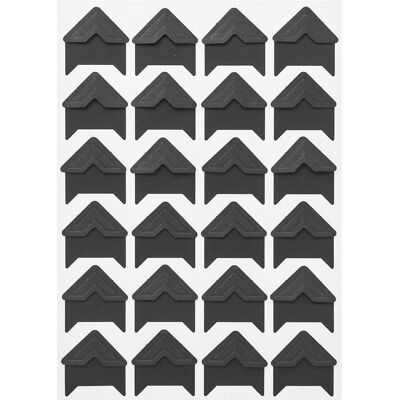 Dpcraft Coins Photo Autocollants Noirs, 48 Pièces. Publicité Dpcraft Coins Photo Autocollants Noirs, 48 Pièces. Publicité