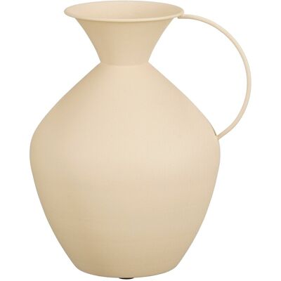Mica Decorations Gyge Vase - L26 X L22 X H31 Cm - Métal - Blanc Cassé - Publicité Mica Decorations Gyge Vase - L26 X L22 X H31 Cm - Métal - Blanc Cassé - Publicité