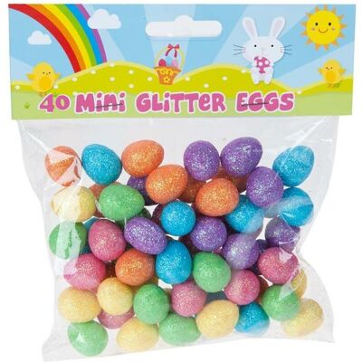 Pms International Pâques Paillette Œufs 40 Paquet 2cm Multicolore Décorations, Capot De , Œuf Hunt - Publicité Pms International Pâques Paillette Œufs 40 Paquet 2cm Multicolore Décorations, Capot De , Œuf Hunt - Publicité