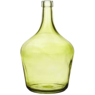 Sans Marque Grand Vase En Verre Vert Lerco Bonbon - Publicité Sans Marque Grand Vase En Verre Vert Lerco Bonbon - Publicité