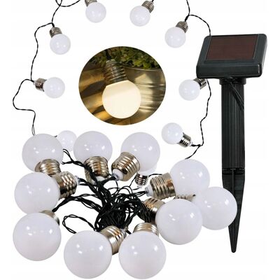 Sans Marque Guirlande Solaire Décorative De Jardin Milki 10xled - Publicité Sans Marque Guirlande Solaire Décorative De Jardin Milki 10xled - Publicité