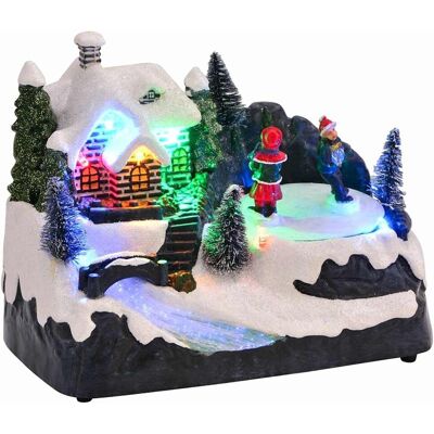 Décor De Table De Noël Multicolore 16 X 11,5 X 13 Cm Plastique Vidaxl - Publicité Décor De Table De Noël Multicolore 16 X 11,5 X 13 Cm Plastique Vidaxl - Publicité