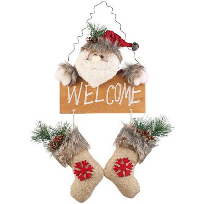 Décoration De Noël \"Welcome\" À Suspendre - Infactory - Publicité Décoration De Noël \"Welcome\" À Suspendre - Infactory - Publicité