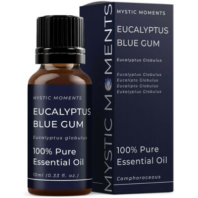Mystic Moments Huile Essentielle De Gommier Bleu Eucalyptus 10ml - Publicité Mystic Moments Huile Essentielle De Gommier Bleu Eucalyptus 10ml - Publicité