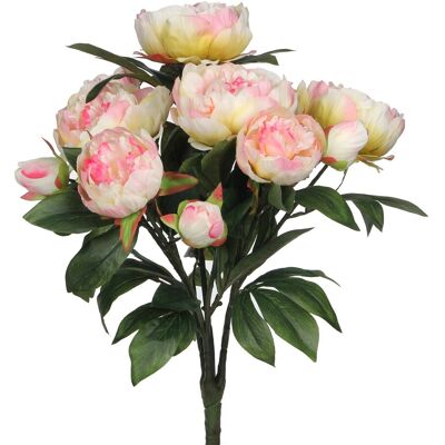 Mica Decorations Bouquet Pivoines Rose Clair - Publicité Mica Decorations Bouquet Pivoines Rose Clair - Publicité