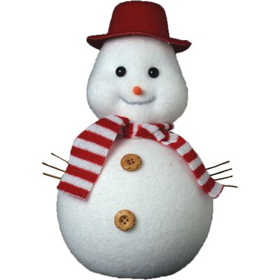 Theme Machine Noël Afflué Neige Look Bonhomme De Neige Ornement Décoration De Chambre - 27cm - Publicité Theme Machine Noël Afflué Neige Look Bonhomme De Neige Ornement Décoration De Chambre - 27cm - Publicité
