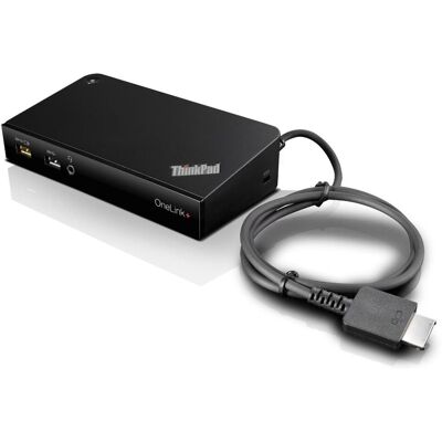 IBM Thinkpad Onelink+ Docking Station Du9047s1 Sd20k40274 03x6300 Noir - Publicité IBM Thinkpad Onelink+ Docking Station Du9047s1 Sd20k40274 03x6300 Noir - Publicité