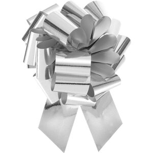 Uxcell 20 Pièces Pour Gros Nœuds Cadeau Métallisés 4\\\", Ruban Argenté - Publicité Uxcell 20 Pièces Pour Gros Nœuds Cadeau Métallisés 4\\\", Ruban Argenté - Publicité