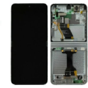 Samsung Original Ecran Tactile Vert D'Eau Avec Chassis Pour Galaxy Z Flip 5 5g F731 - Publicité Samsung Original Ecran Tactile Vert D'Eau Avec Chassis Pour Galaxy Z Flip 5 5g F731 - Publicité
