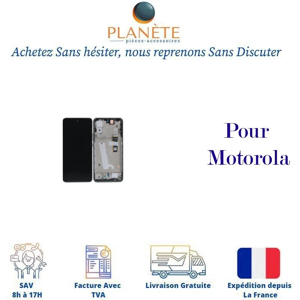 Motorola Edge 30 - Écran LCD gris météore - Publicité Motorola Edge 30 - Écran LCD gris météore - Publicité