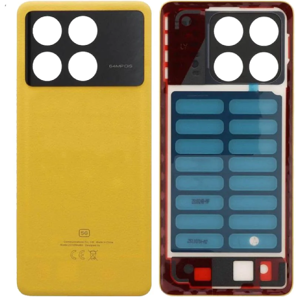 Original Cache Batterie Vitre Arrière Jaune Pour Xiaomi Poco X6 Pro 5g - Publicité Original Cache Batterie Vitre Arrière Jaune Pour Xiaomi Poco X6 Pro 5g - Publicité
