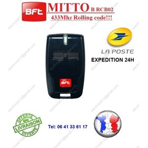 Télécommande BFT Mitto 2 Canaux - Automatisation de Portes - Publicité Télécommande BFT Mitto 2 Canaux - Automatisation de Portes - Publicité