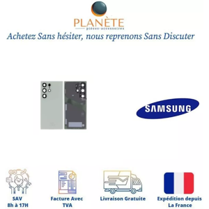 Original Cache Batterie Vert Titane Pour Samsung Galaxy S24 Ultra 5g S928 - Publicité Original Cache Batterie Vert Titane Pour Samsung Galaxy S24 Ultra 5g S928 - Publicité