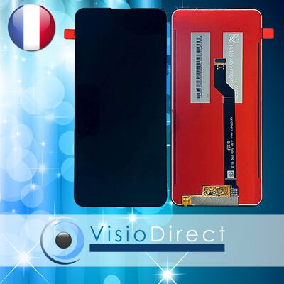 Vitre Tactile + Ecran Lcd Pour Asus Zenfone 6 Zs630kl 6.4\" Gris/argent - Publicité Vitre Tactile + Ecran Lcd Pour Asus Zenfone 6 Zs630kl 6.4\" Gris/argent - Publicité