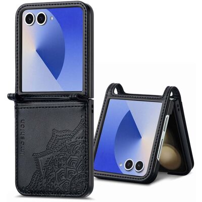 Housse À Rabat Imoshion Mandala Samsung Galaxy Z Flip 7 - Noir - Publicité Housse À Rabat Imoshion Mandala Samsung Galaxy Z Flip 7 - Noir - Publicité