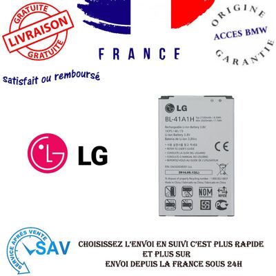 Batterie LG BL-41A1H - Compatible D390n, D392, MS395 - Batterie - Publicité Batterie LG BL-41A1H - Compatible D390n, D392, MS395 - Batterie - Publicité