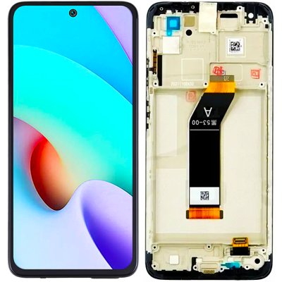 Sans Marque Écran Tactile Lcd D'Origine Xiaomi Redmi 10 2021 Avec Cadre Noir - Publicité Sans Marque Écran Tactile Lcd D'Origine Xiaomi Redmi 10 2021 Avec Cadre Noir - Publicité