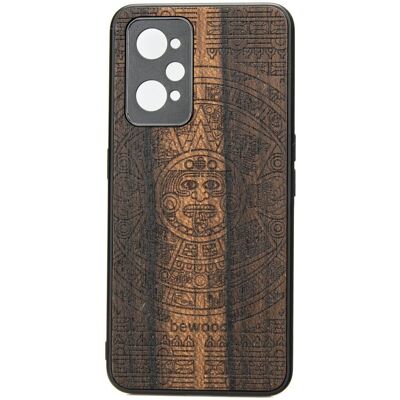 Bewood Étui En Bois Realme Gt 2 / Gt Neo 2 / Gt Neo 3t Calendrier Aztèque Ziricote - Publicité Bewood Étui En Bois Realme Gt 2 / Gt Neo 2 / Gt Neo 3t Calendrier Aztèque Ziricote - Publicité