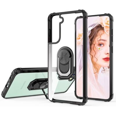 Amazon Étui Pour Samsung Galaxy S21 Fe 5g Avec Aimant Et Béquille, Cadre Noir - Publicité Amazon Étui Pour Samsung Galaxy S21 Fe 5g Avec Aimant Et Béquille, Cadre Noir - Publicité