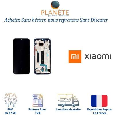 Ecran Lcd Et Vitre Tactile Bleu Aurore Sur Chāssis Pour Xiaomi Mi 10 Lite 5g - Publicité Ecran Lcd Et Vitre Tactile Bleu Aurore Sur Chāssis Pour Xiaomi Mi 10 Lite 5g - Publicité