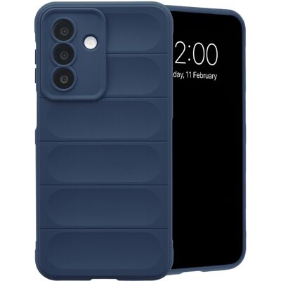 Imoshion Easygrip Backcover Pour Samsung Galaxy A27 (5g) - Bleu Foncé - Publicité Imoshion Easygrip Backcover Pour Samsung Galaxy A27 (5g) - Bleu Foncé - Publicité