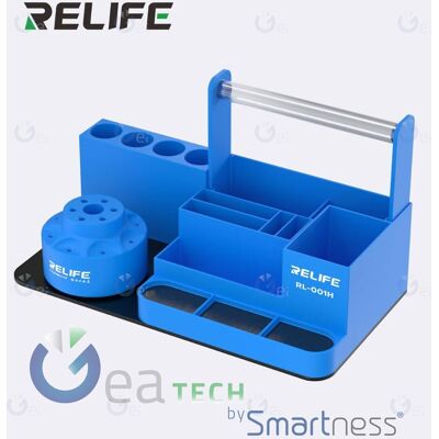 Relife Rl-001h Stock Multifonctionnel Organisateur Rotatif Réparation Bleu - Publicité Relife Rl-001h Stock Multifonctionnel Organisateur Rotatif Réparation Bleu - Publicité