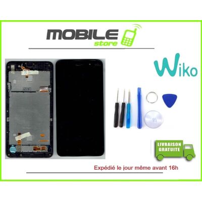 Vitre Tactile + Ecran Lcd + Chassis Original Wiko Lenny 4 + Outils - Publicité Vitre Tactile + Ecran Lcd + Chassis Original Wiko Lenny 4 + Outils - Publicité