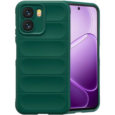 Imoshion Easygrip Backcover Pour Oppo A6x (4g/5g) - Vert Foncé - Publicité Imoshion Easygrip Backcover Pour Oppo A6x (4g/5g) - Vert Foncé - Publicité