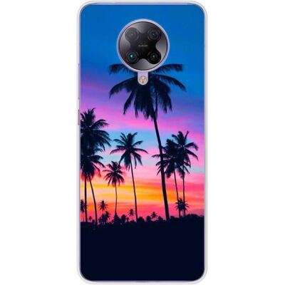 1001coques - Poco F2 Pro - Palmiers Colorés - Publicité 1001coques - Poco F2 Pro - Palmiers Colorés - Publicité