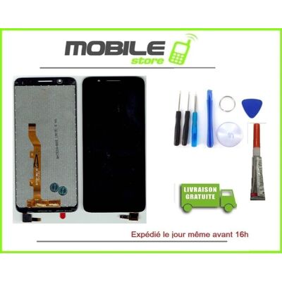 Vitre Tactile + Ecran Lcd Pour Alcatel 1x Ot5059 Noir + Outils + Colle - Publicité Vitre Tactile + Ecran Lcd Pour Alcatel 1x Ot5059 Noir + Outils + Colle - Publicité