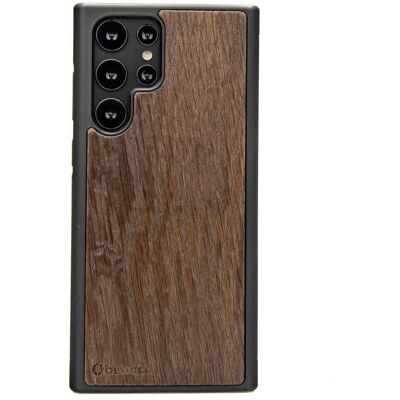 Bewood Étui En Bois De Chêne Fumé Pour Samsung Galaxy S22 Ultra - Publicité Bewood Étui En Bois De Chêne Fumé Pour Samsung Galaxy S22 Ultra - Publicité