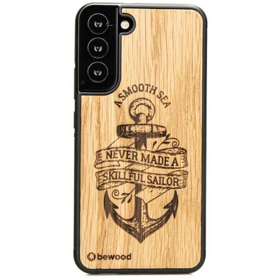 Bewood Étui En Bois Pour Samsung Galaxy S22 Plus Anchor Oak - Publicité Bewood Étui En Bois Pour Samsung Galaxy S22 Plus Anchor Oak - Publicité