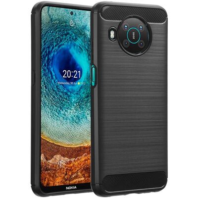 Imoshion Coque Brushed Pour Nokia X10 / X20 - Noir - Publicité Imoshion Coque Brushed Pour Nokia X10 / X20 - Noir - Publicité