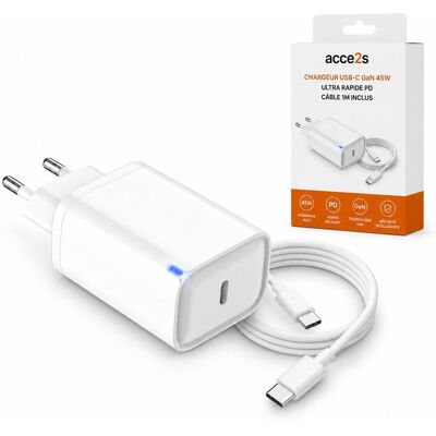 Acce2s Chargeur Usb-C 45w Gan Pd Pour Xiaomi Poco X8 Pro Max M8 Pro F8 Pro Ultra F7 .. Publicité Acce2s Chargeur Usb-C 45w Gan Pd Pour Xiaomi Poco X8 Pro Max M8 Pro F8 Pro Ultra F7 .. Publicité