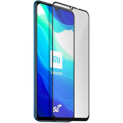 Akashi Film Pour Xiaomi Mi 10 Lite Verre Trempé Biseauté Noir - Publicité Akashi Film Pour Xiaomi Mi 10 Lite Verre Trempé Biseauté Noir - Publicité