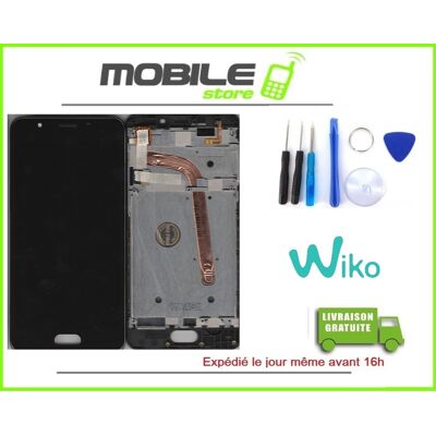Ecran Lcd + Vitre Tactile Wiko Orignal Ufeel Prime Noir + Outils - Publicité Ecran Lcd + Vitre Tactile Wiko Orignal Ufeel Prime Noir + Outils - Publicité